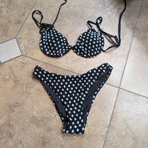 Samiol / nwt / Small / polka dot bikini set